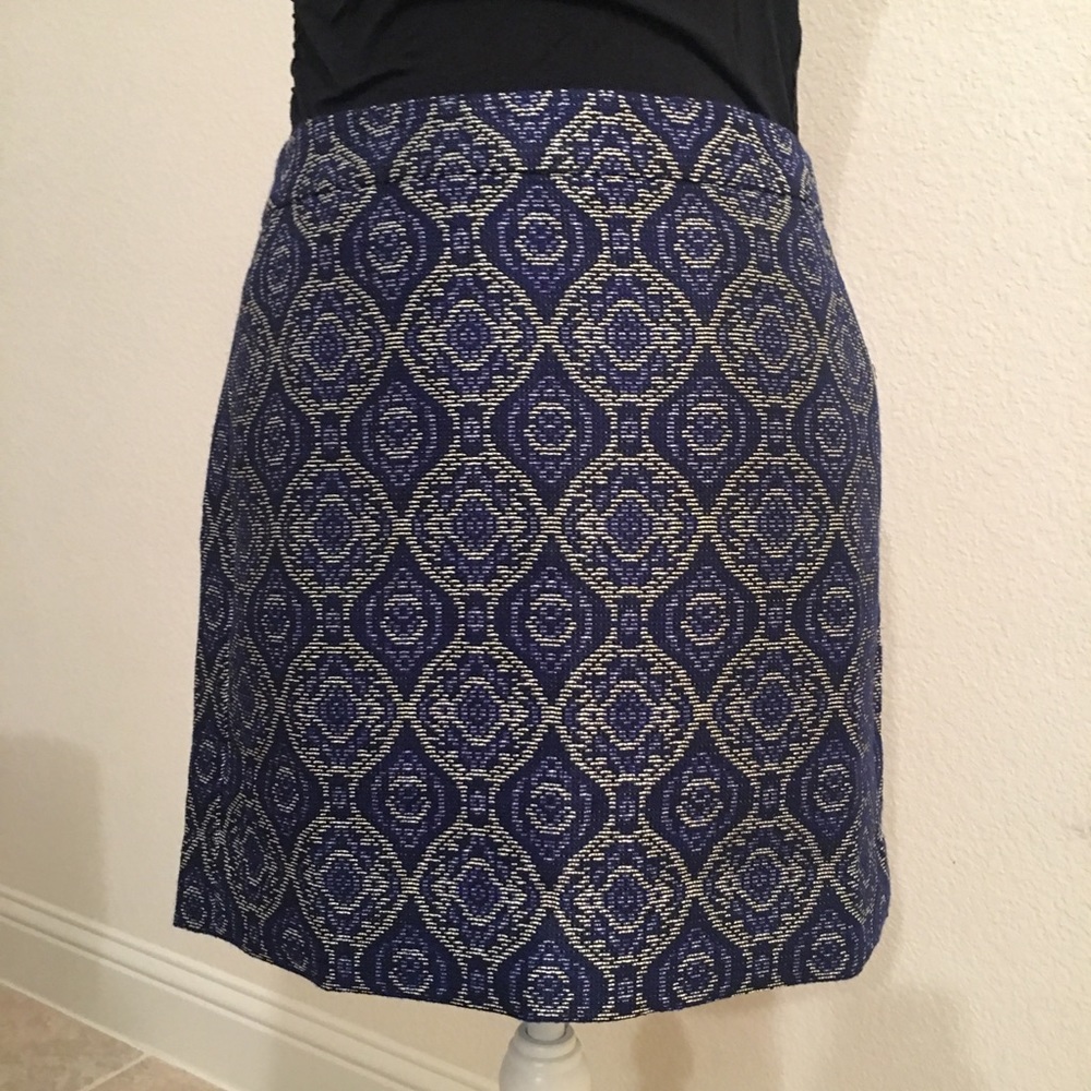 J Crew Patterned Skirt